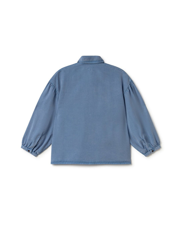 Hamushin Shirt Washed Blue