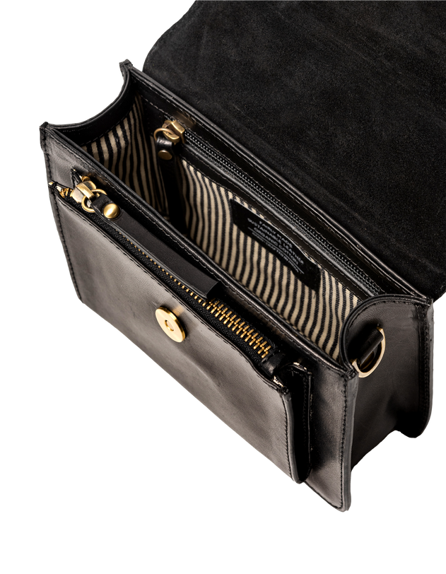 Harper Mini Black Classic Leather