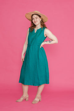 Hay Midi Dress Smaragdi Green