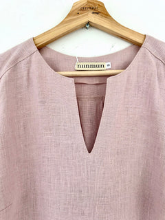 Rumar Linen Tunic Dusty Pink