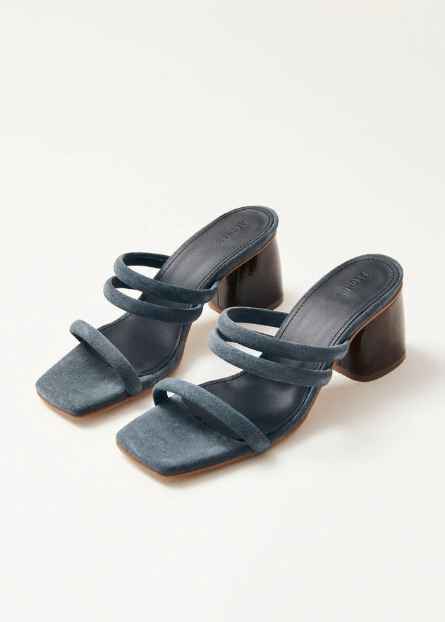 Indiana Leather Sandals Grey