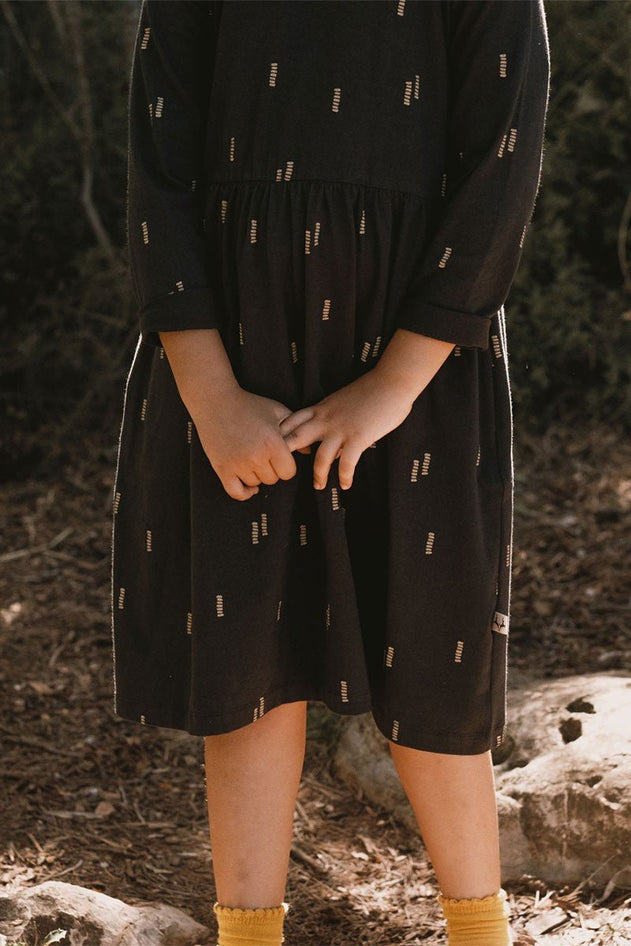 Kids' Jess Dress Minerals Black