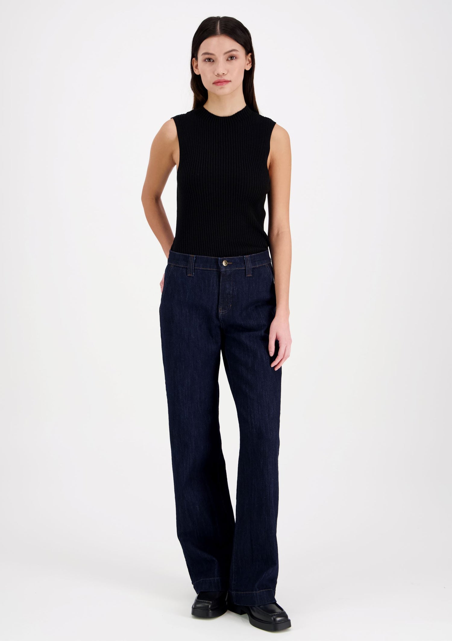 Kate Regular Fit Straight Leg Jeans Blue
