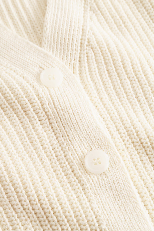 Short Cardigan Cream