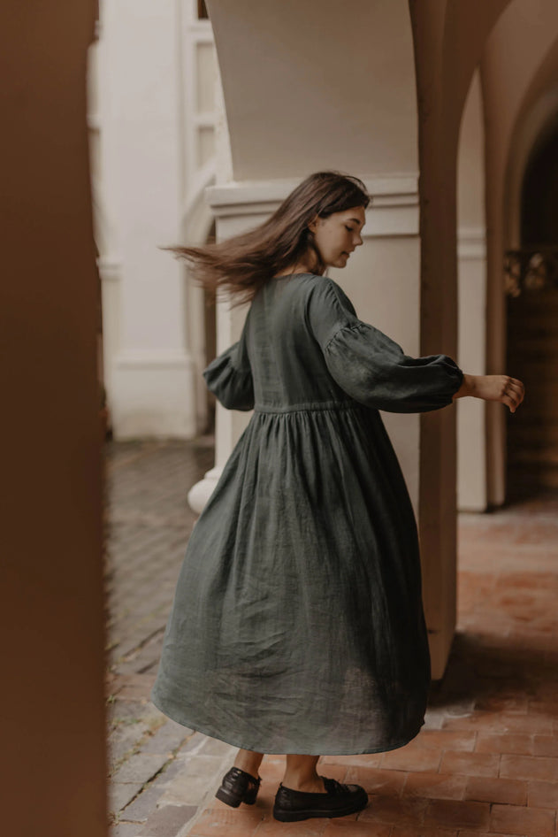 Rugilė Linen Dress