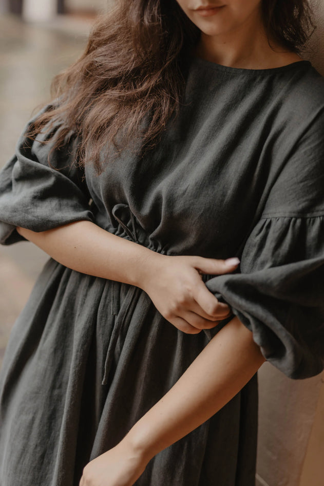 Rugilė Linen Dress