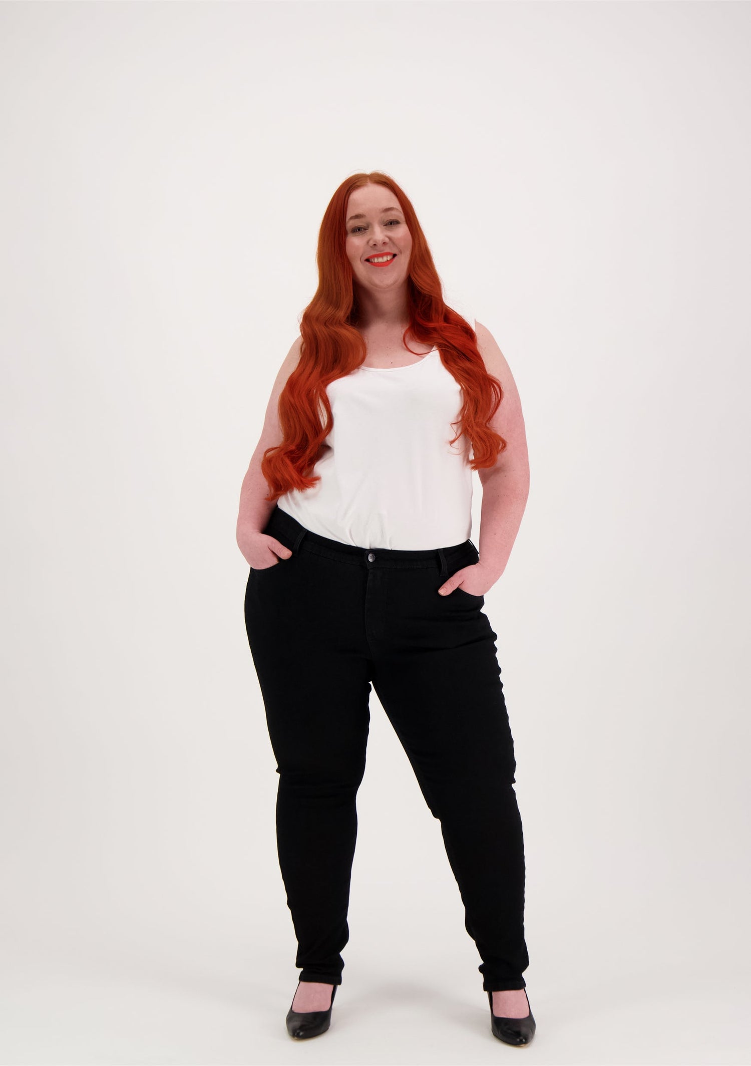 Legging+ Stretch Jeans Black