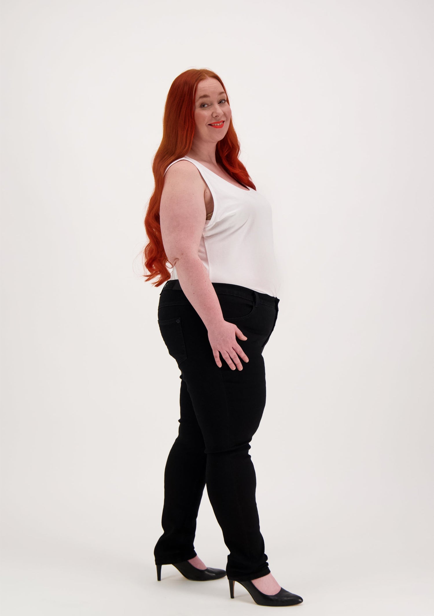 Legging+ Stretch Jeans Black