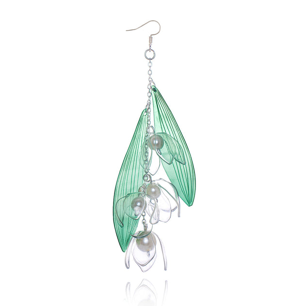 Lily Of The Valley Mismatched Earrings