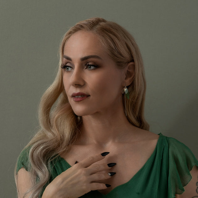 Lily Of The Valley Mismatched Earrings