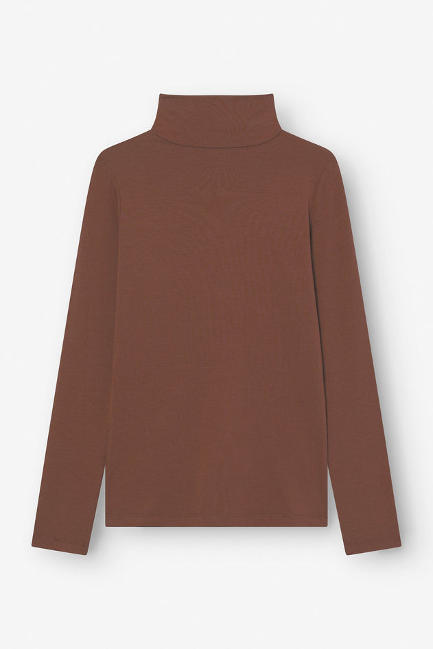 Longsleeve Turtleneck Brown