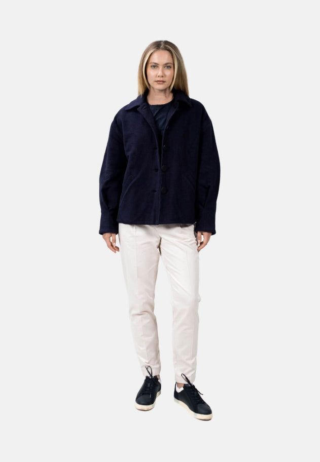 Malmö Cocoon Jacket Blackbird