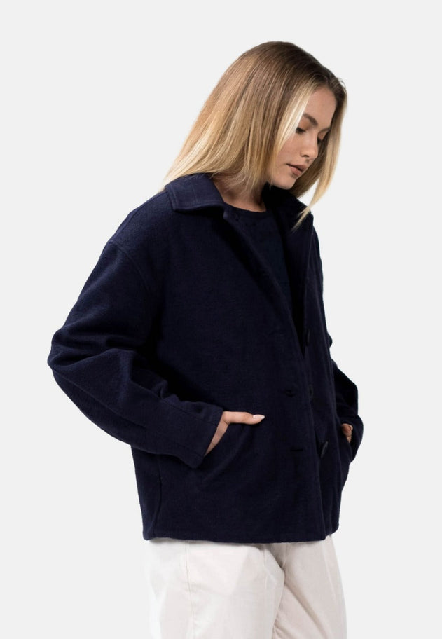 Malmö Cocoon Jacket Blackbird