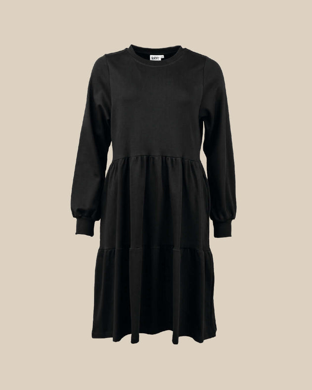 Toive Long Sleeve Dress Black