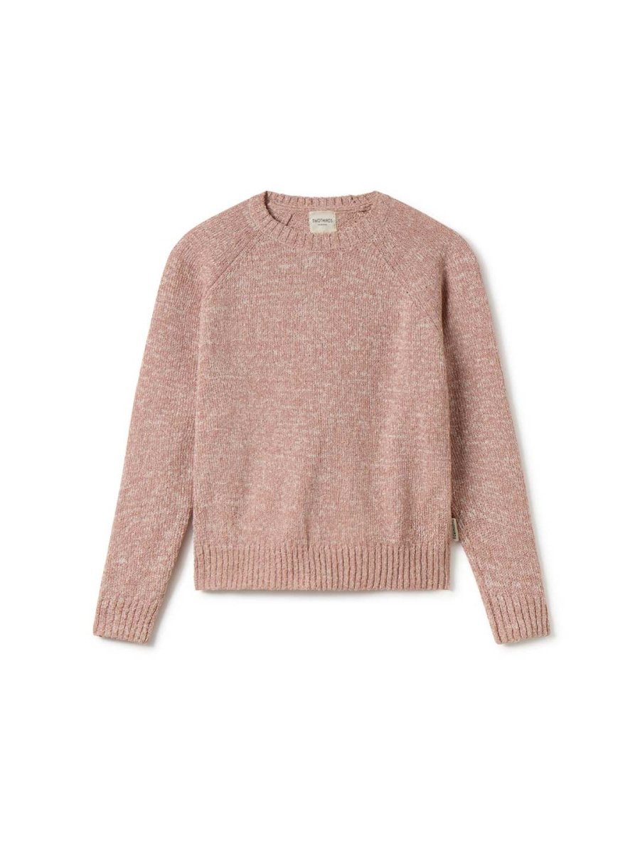 Muuido Knitted Sweater Pale Pink - IVALO.COM