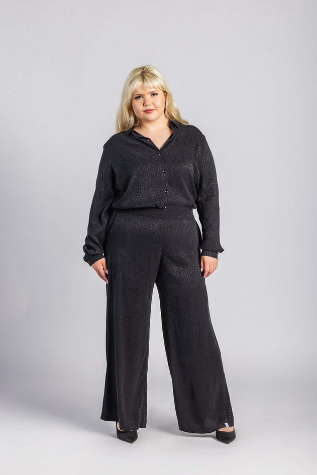 Leah Pants Black Leo