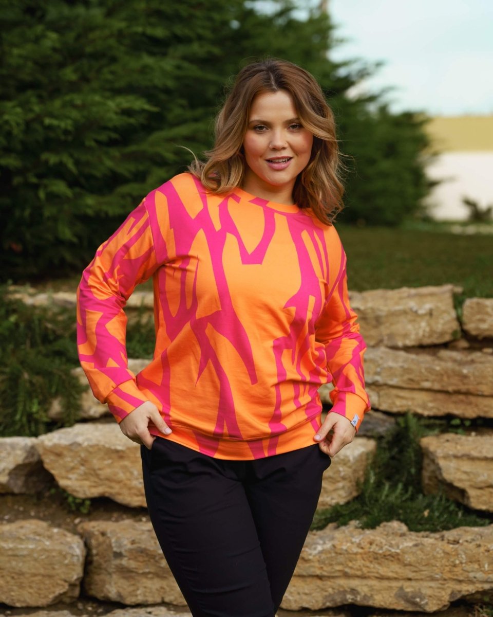 Casual Chic Print Shirt Melody - IVALO.COM
