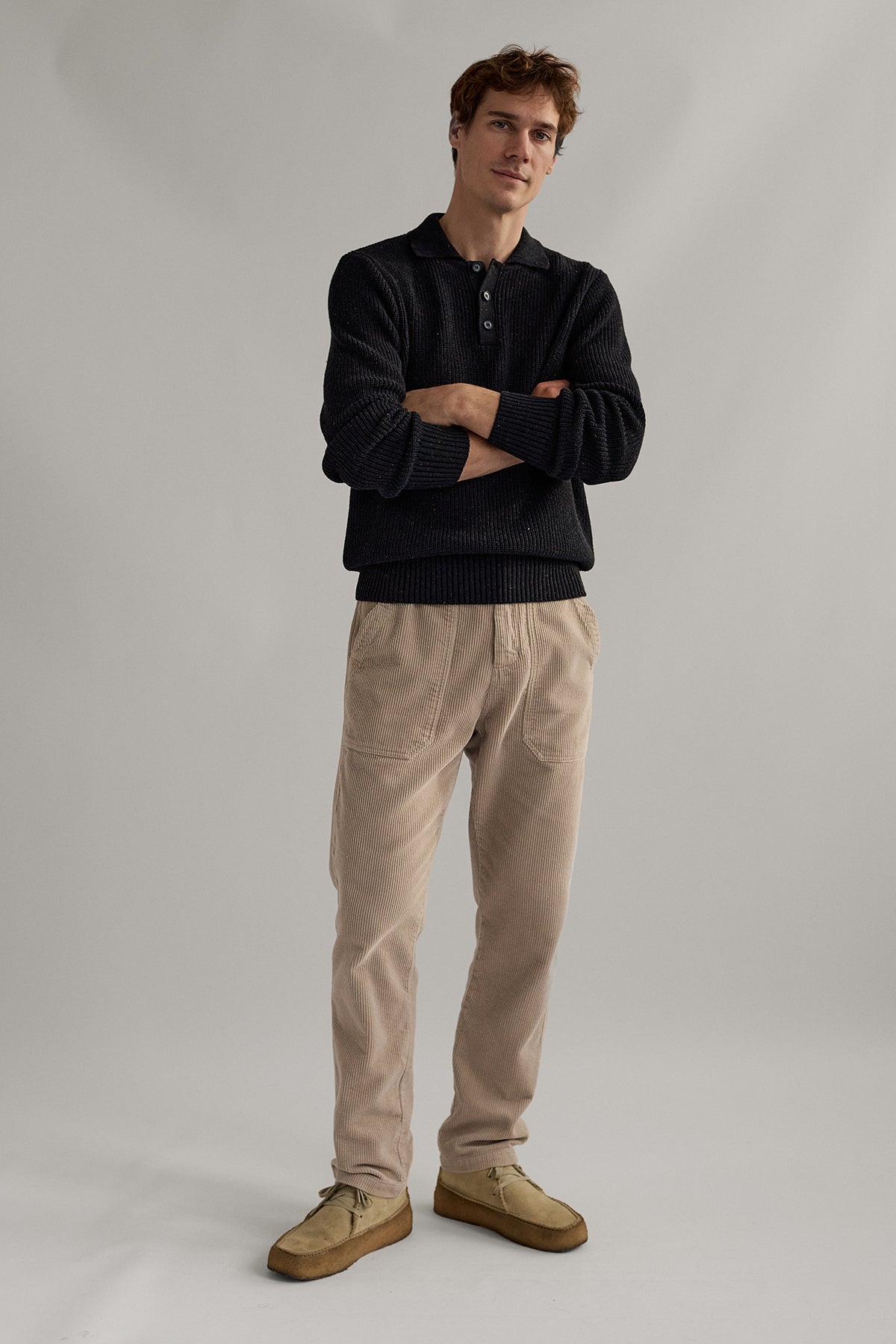 Orango Knit Black Neps