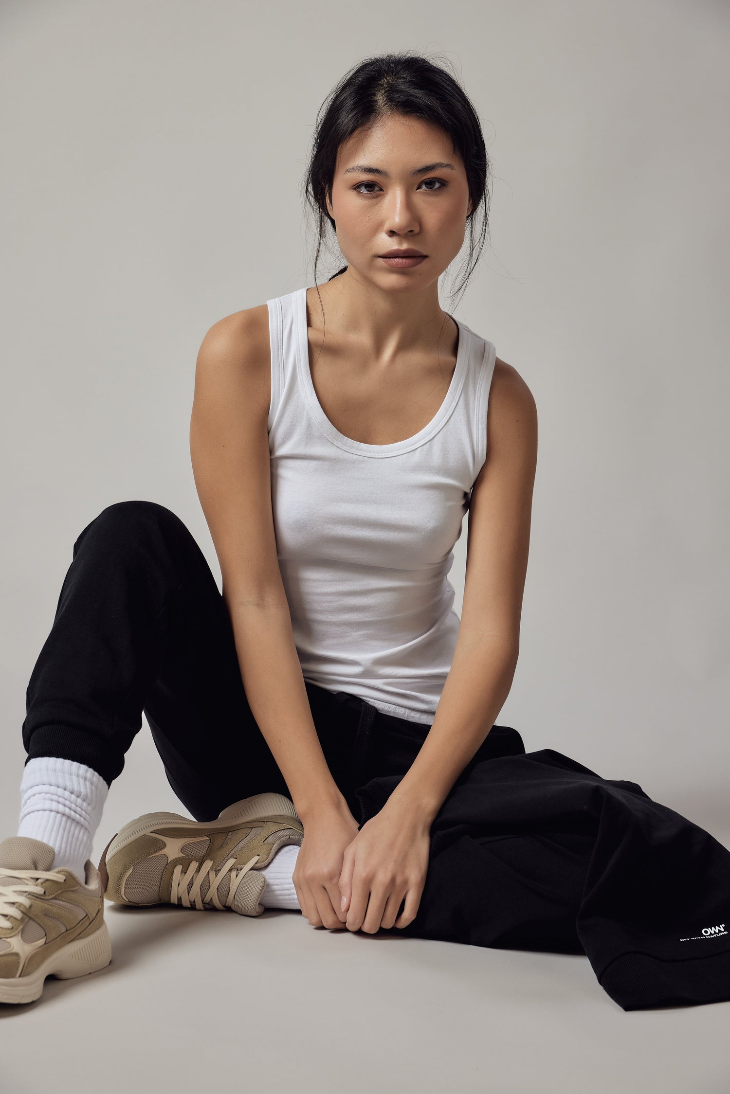Women's Stretchy Tank Top Purple