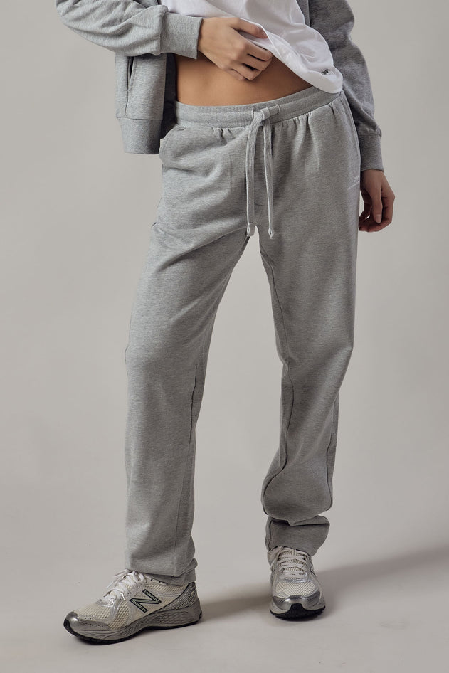 Women's Straight Gauzy Joggers Black