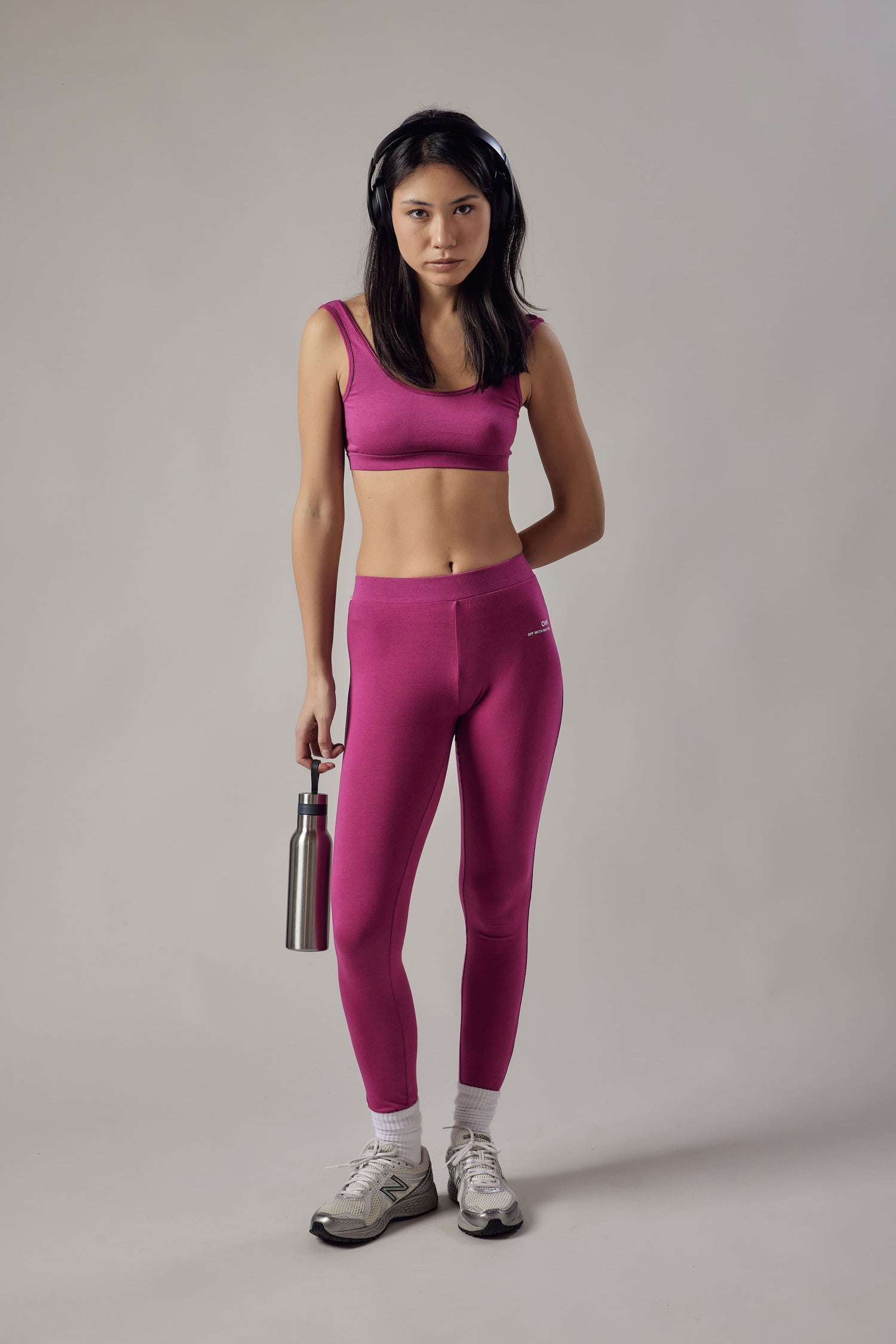 Active Leggings & Sports Top Set