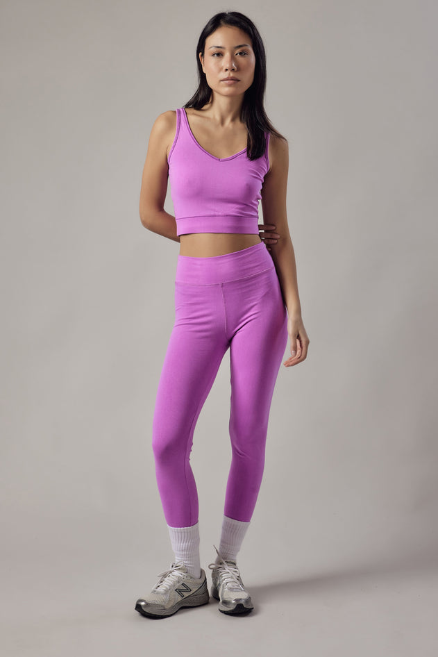 Women's Short V-Neck Sports Top