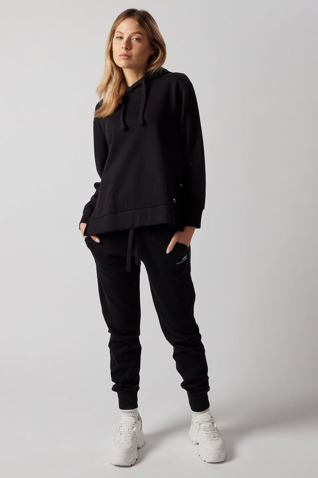 Women's Side Slit Sweatshirt & Joggers Set
