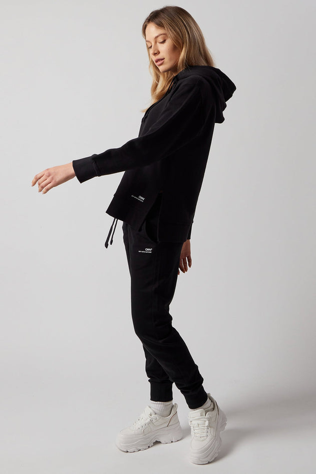 Women's Side Slit Sweatshirt & Joggers Set