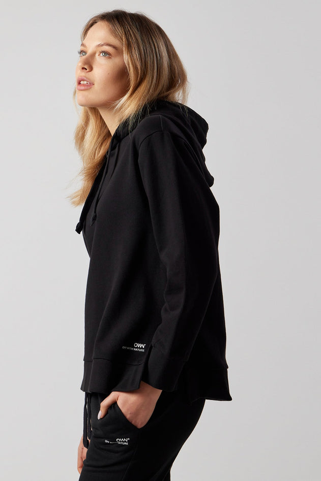 Women's Side Slit Sweatshirt & Joggers Set