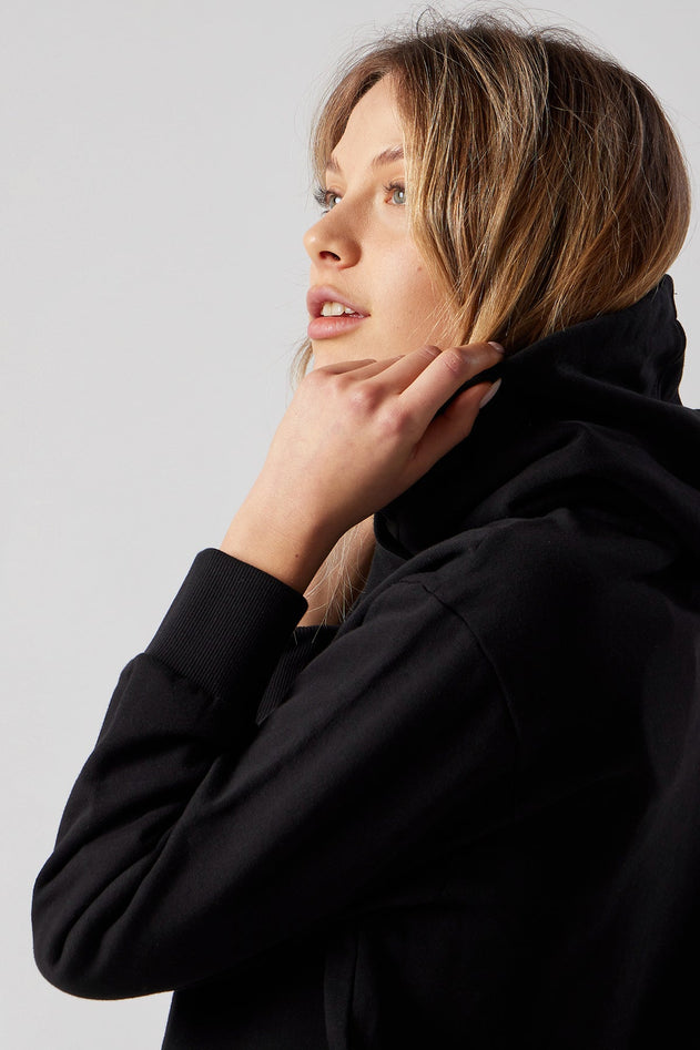 Women's Side Slit Sweatshirt & Joggers Set