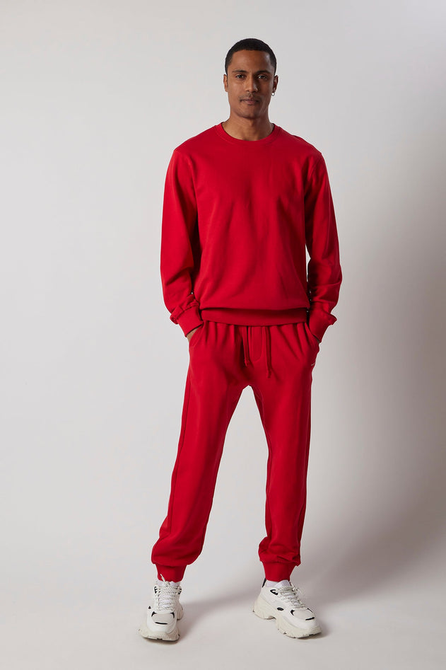 Men's Crewneck Sweatshirt & Joggers Set