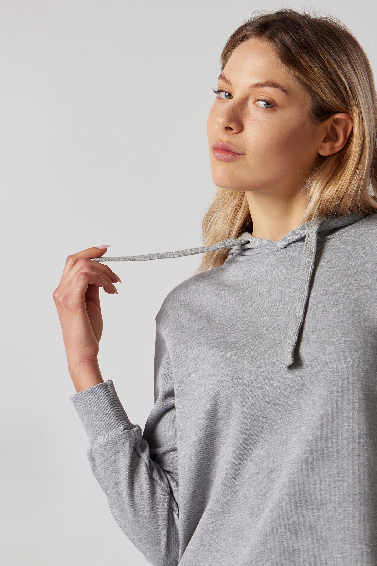 Women's Sweatsuit Set With Slits Black