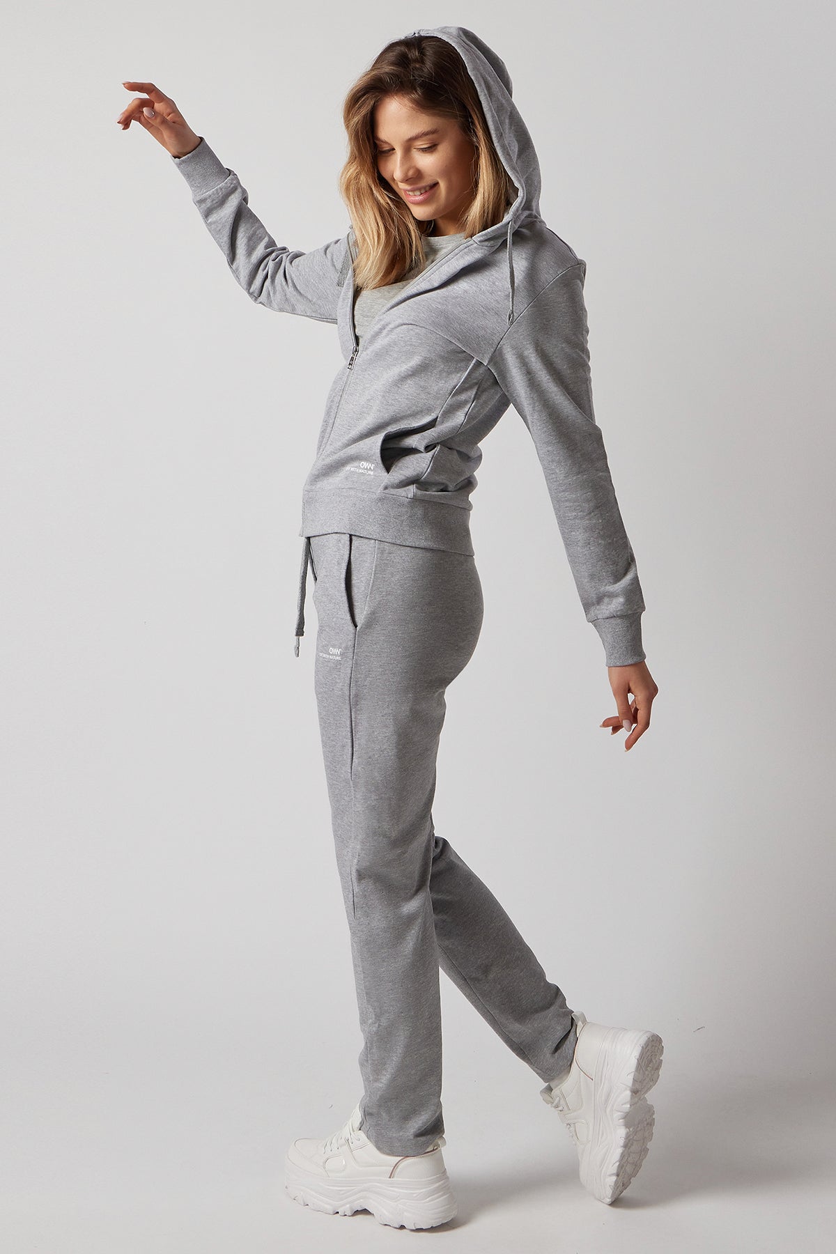 Women's Zip Hoodie & Joggers Set
