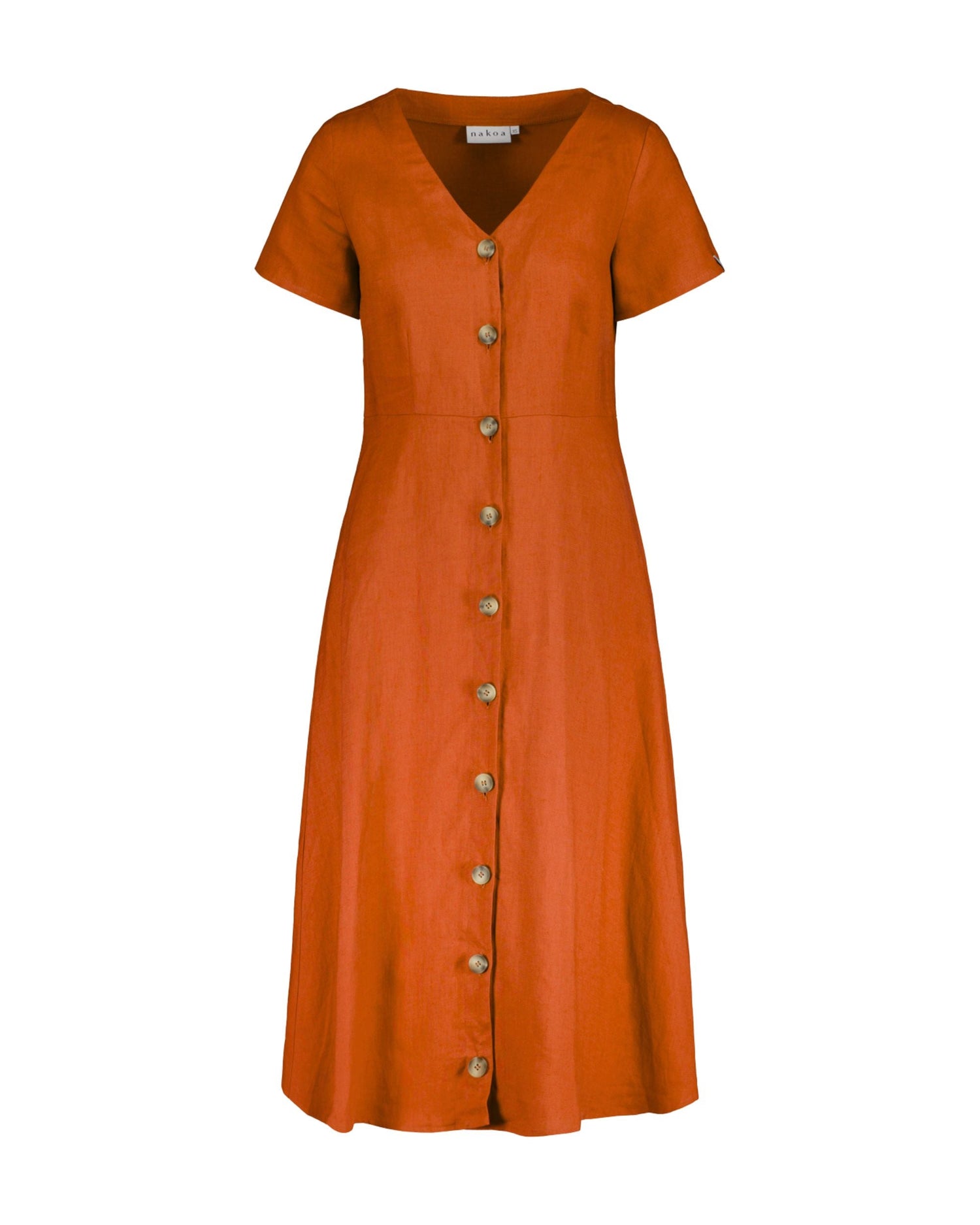 Penelope Dress Burnt Orange