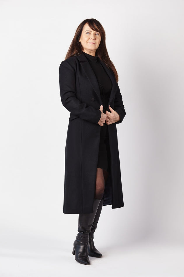 Classic Wool Coat Brilliant Black