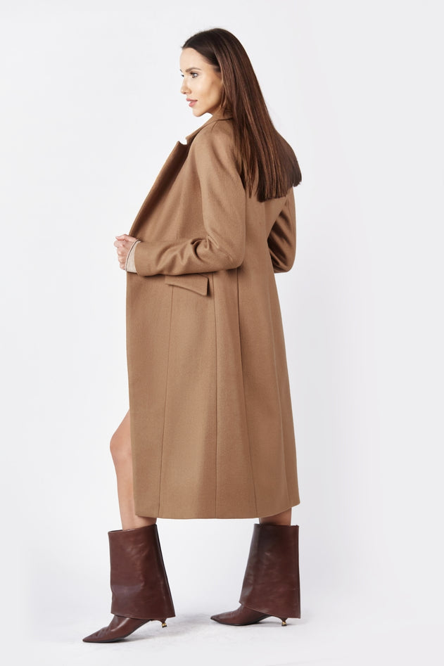 Classic Wool Coat Caramel