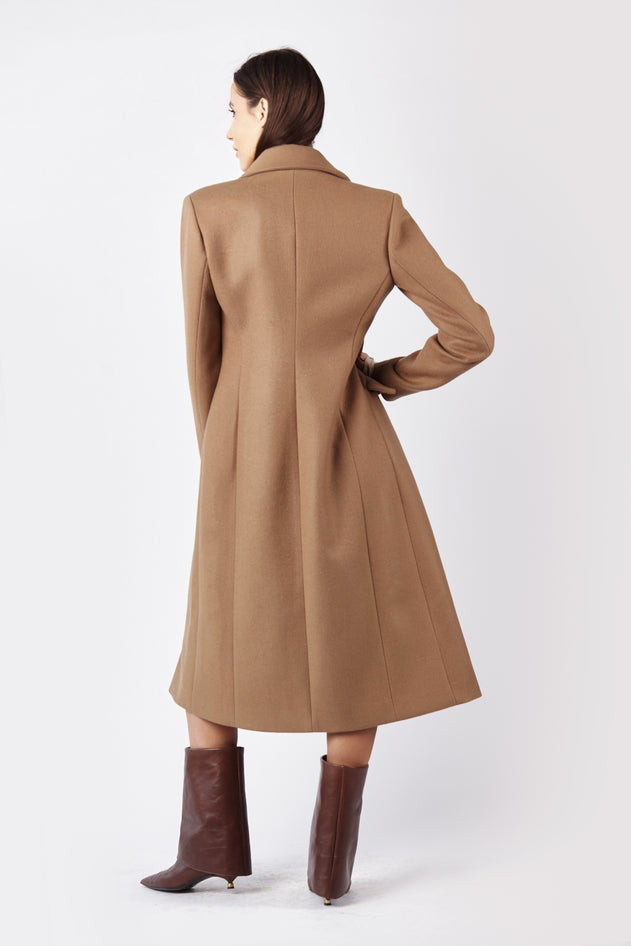 Classic Wool Coat Caramel