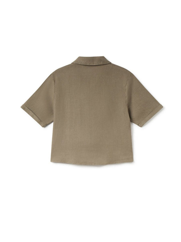 Rano Shirt Light Khaki - IVALO.COM