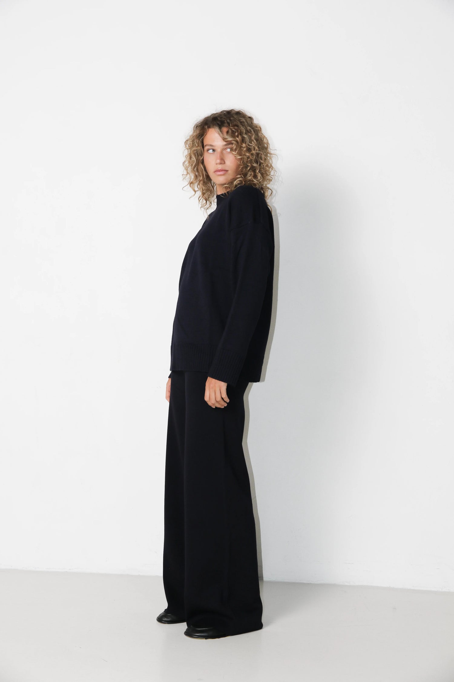 Merino Pants Navy