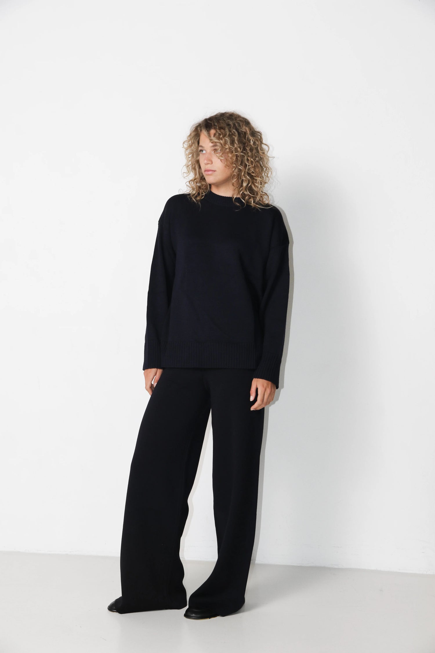 Merino Pants Navy