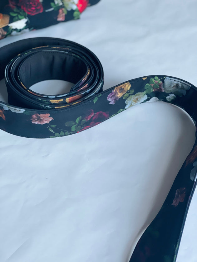 Rainsisters Belt Black Rose Garden