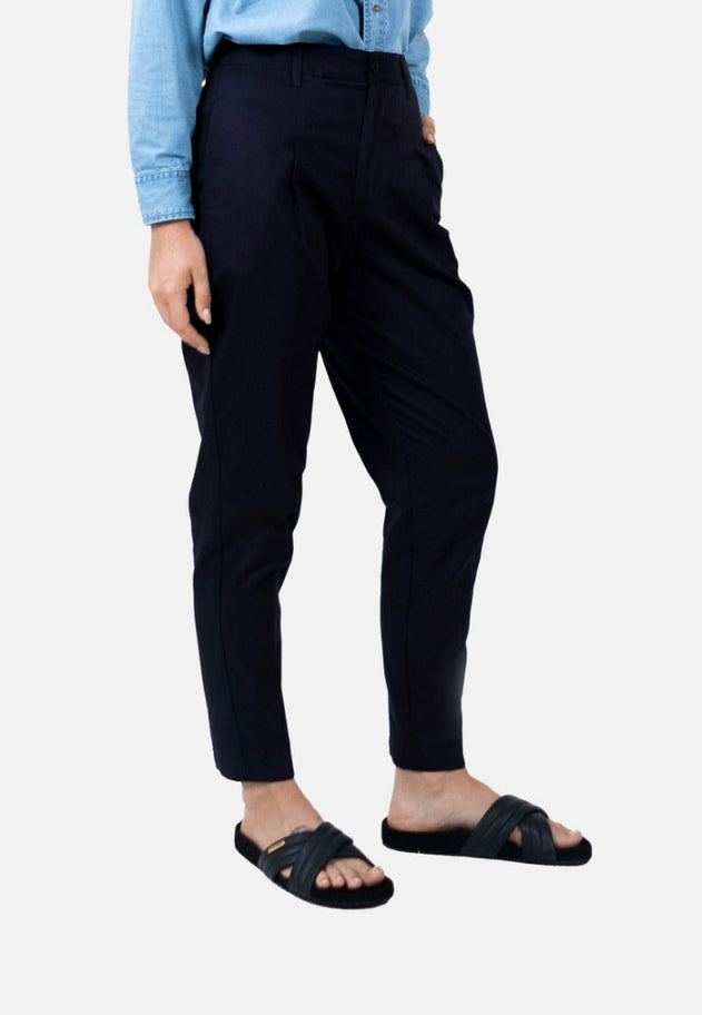 Salo Tapered Trousers Blackbird