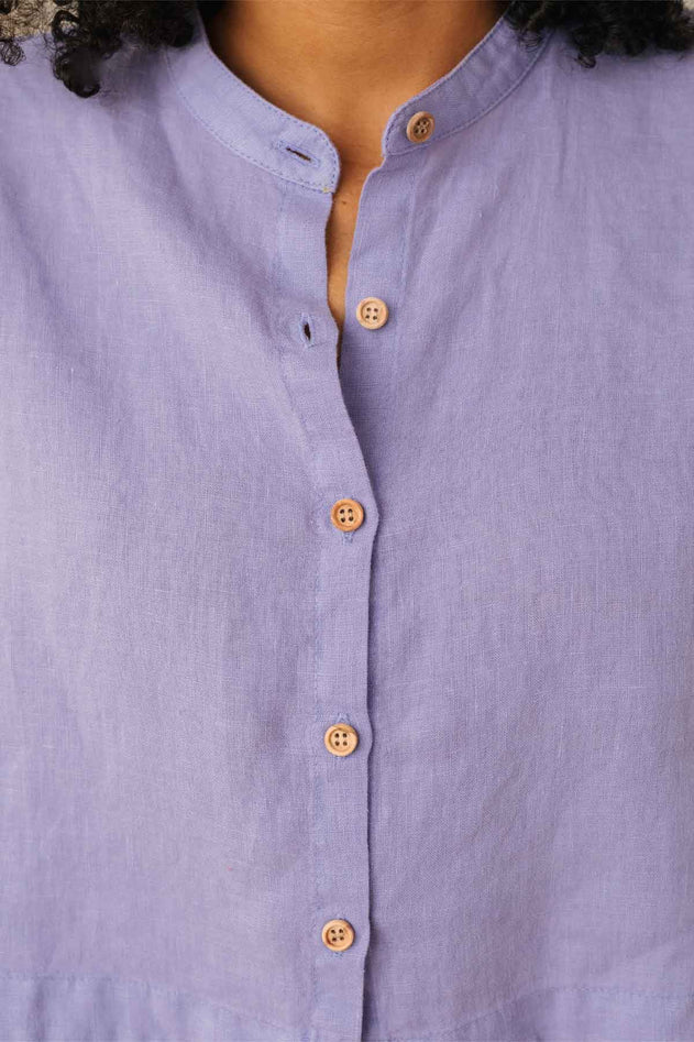 Sandon Shirt Medium Purple - IVALO.COM