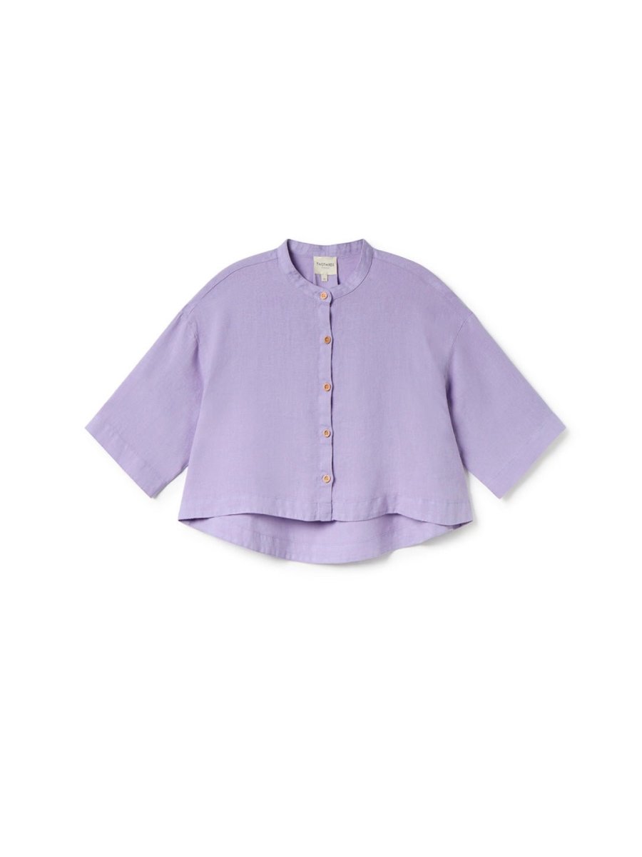 Sandon Shirt Medium Purple - IVALO.COM