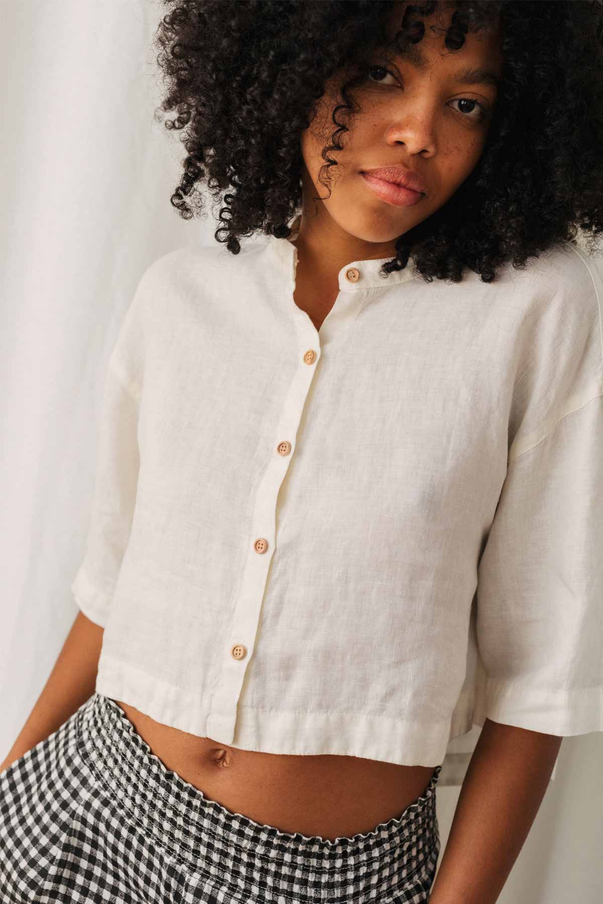 Sandon Shirt Off White - IVALO.COM