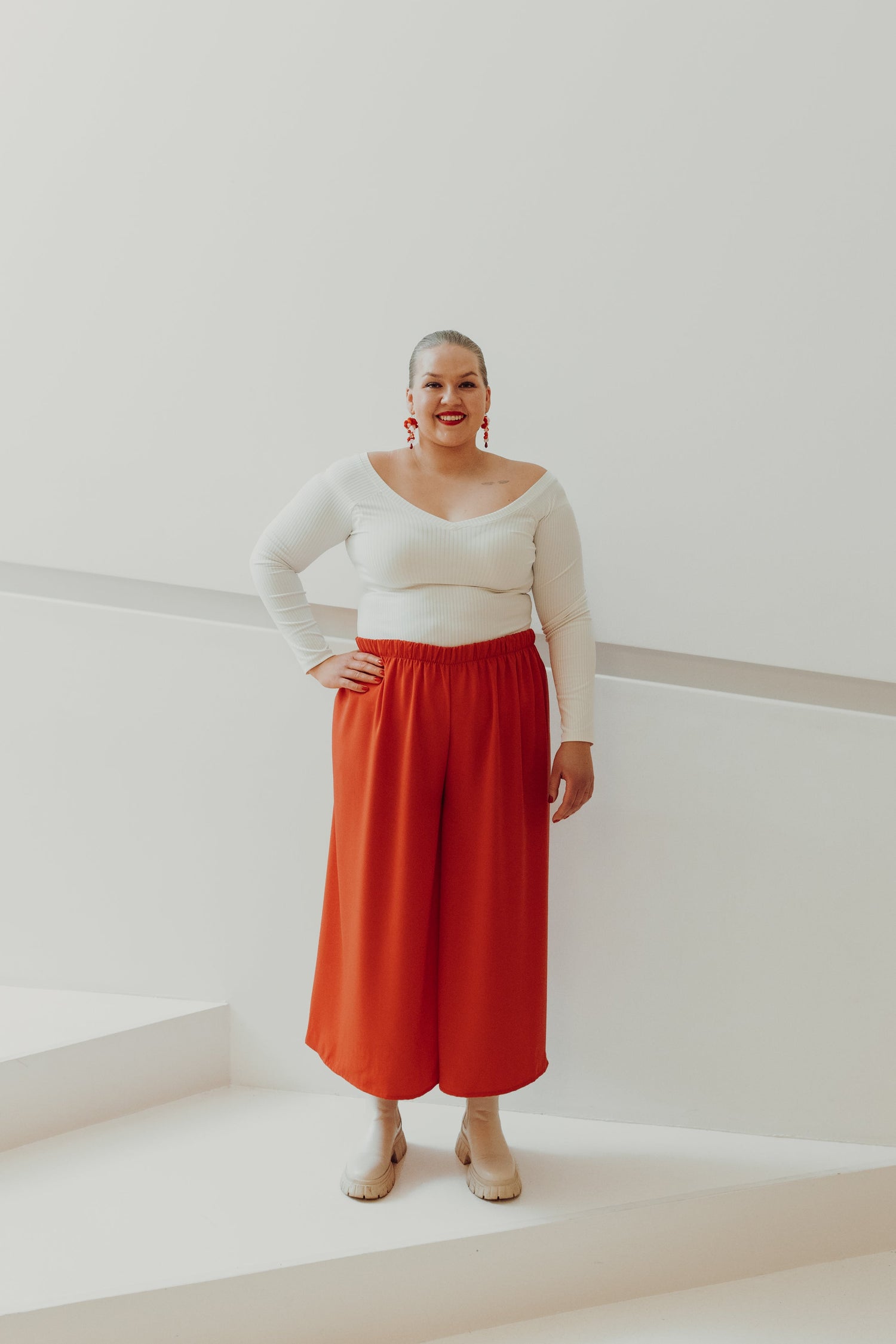 Sointu Culottes Poppy Red