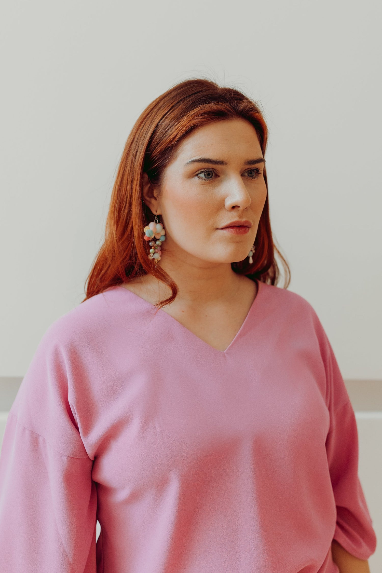 Beea Kimono Blouse Cotton Candy
