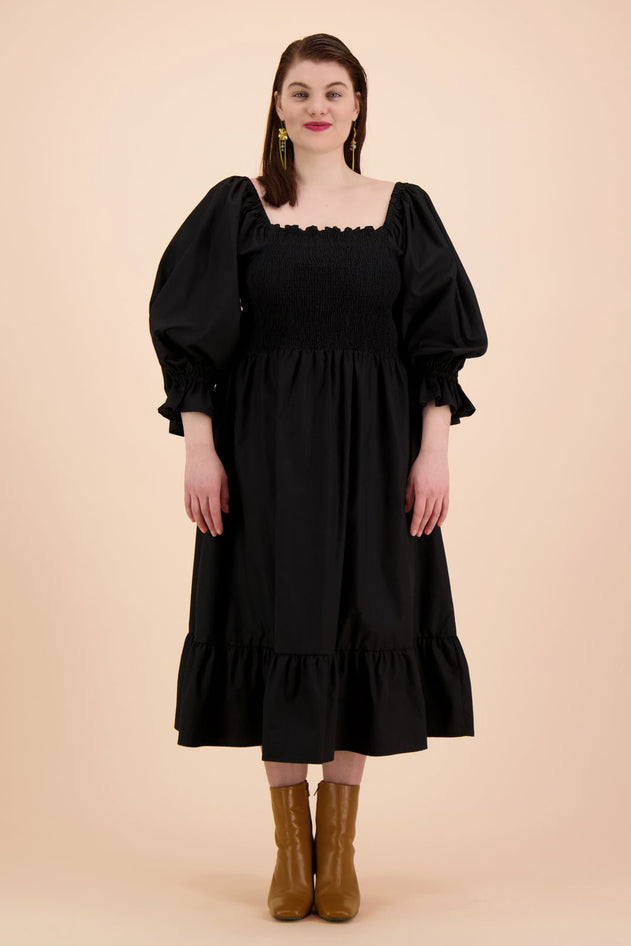 Smock Dress Black