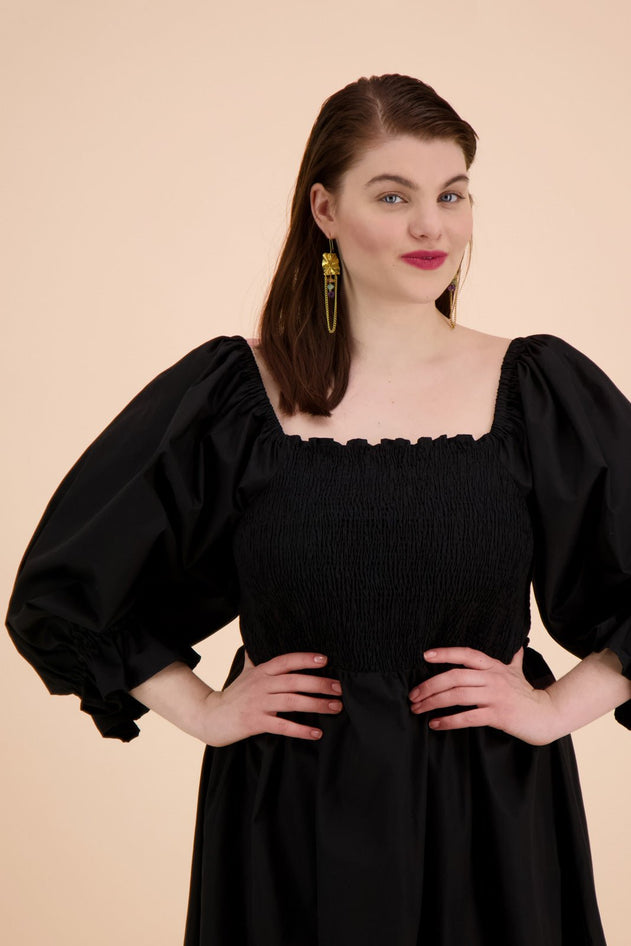 Smock Dress Black