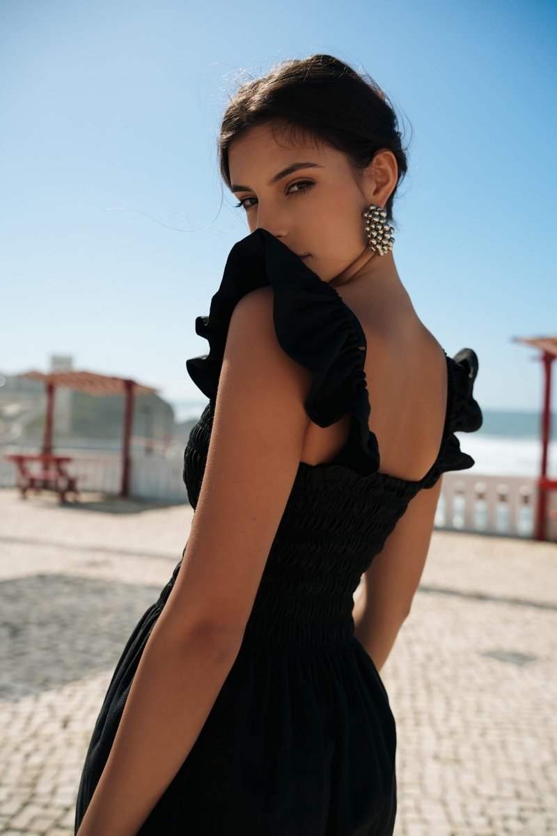 Ariela Dress Black - IVALO.COM